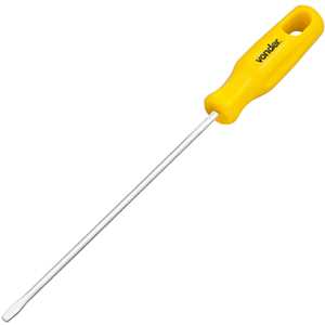 Chave de fenda 1/8" x 5", aço cromo vanádio, com ponta magnetizada, VONDER