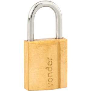 Cadeado de latão 30 mm, encartelado, VONDER