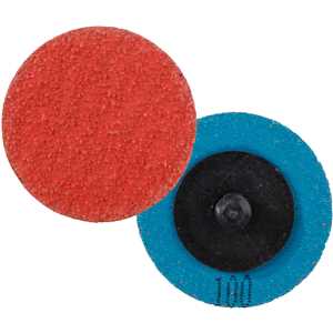 Disco de lixa 2", cerâmico grão 100, para sistema de encaixe rápido, VONDER