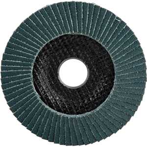 Flap-disc, disco de desbaste/acabamento, 4.1/2" - 115 mm, cônico, grão 80, VONDER