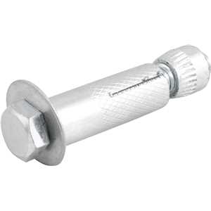 Chumbador CBV com parafuso sextavado, 3/8" x 2.1/2", VONDER