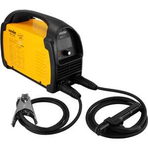Inversor para solda com eletrodo e TIG, 200 A, IM 228, com máscara de escurecimento automático tonalidade 9 a 13,  monofásico, 127 V~ - 220 V~ - Seleção automática VONDER