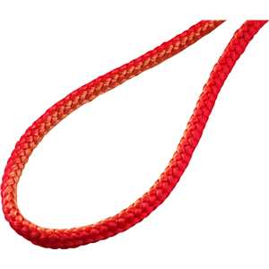Corda multifilamento trançada 6,0 mm x 165 m, vermelha, em carretel, VONDER