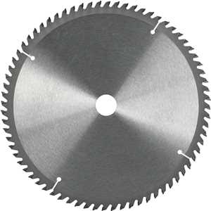 Lâmina de serra circular com dentes de metal duro/vídea, 300 mm x 30 mm, 72 dentes, VONDER