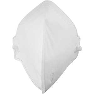 Respirador dobrável, semifacial, sem carvão ativado, sem válvula, PFF2, RDV 2201, branco, VONDER