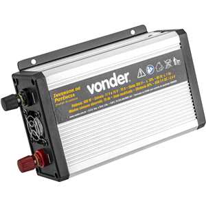 Inversor de potência 600 W, 12 V DC para 220 V~ VONDER
