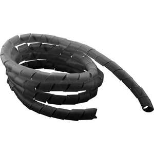 Protetor de cabos espiral, 18 mm, preto, VONDER