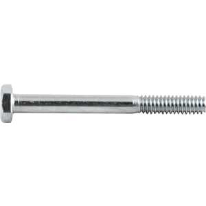 Parafuso sextavado zincado 1/4" x 2.1/2", UNC, rosca parcial, VONDER