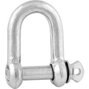 Manilha reta para cabo de aço, 1/4", VONDER