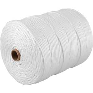 Corda multifilamento trançada 5,0 mm x 356 m, branca, VONDER