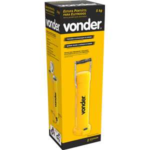 Estufa para eletrodo, 5 kg,  220 V~ (AC) / 60 V a 110 V (DC), VONDER