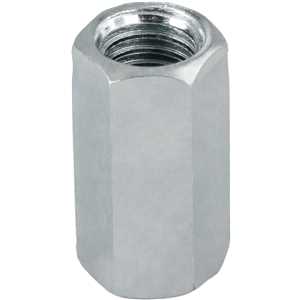 Prolongador para barra roscada 3/8" x 1", rosca UNC zincado, VONDER