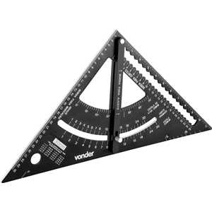 Esquadro triangular com goniômetro, VONDER