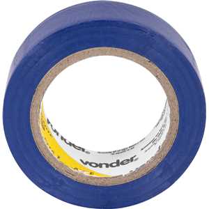 Fita isolante, 19 mm x 10 m, azul, VONDER