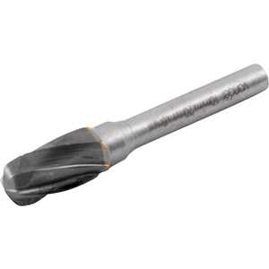 Lima rotativa abaulada para alumínio, 10,0 mm x 20,0 mm, com haste 6,0 mm, VONDER