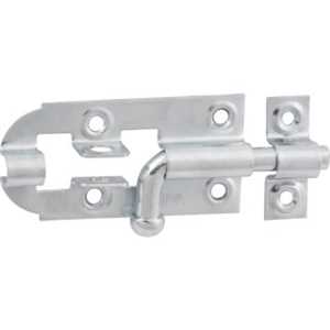 Fecho redondo 3", 76,2 mm, zincado, VONDER