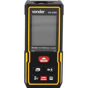 Medidor de distância a laser 50,0 m, VD050, VONDER