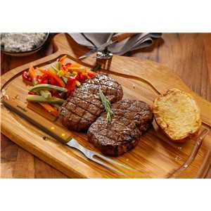 Jogo de utensílios para churrasco, em aço inox, com 10 peças, VONDER