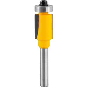 Fresa com dentes de metal duro, reta, para acabamento com rolamento, 13 mm VONDER