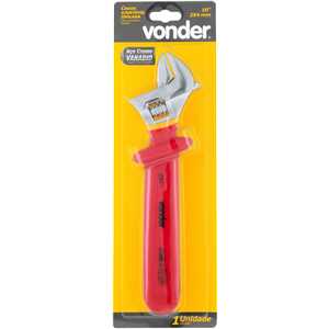 Chave ajustável 10" isolada, 1.000 V, (IEC60900), VONDER