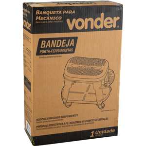 Banqueta para mecânico, com porta-ferramentas, VONDER