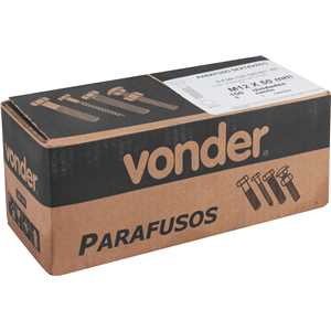 Parafuso sextavado 8.8, 12 mm x 50 mm, MA, rosca parcial, DIN 931, VONDER
