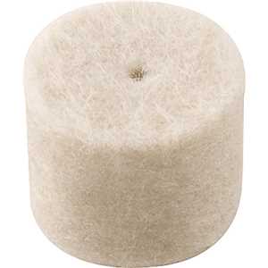 Cilindro de feltro para microrretífica, 12,7 mm x 9 mm, com 2 peças, VONDER