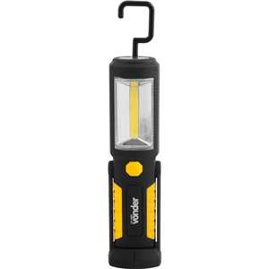 Lanterna recarregável de inspeção, 2 W COB + 3 LEDs, LR 180I, VONDER