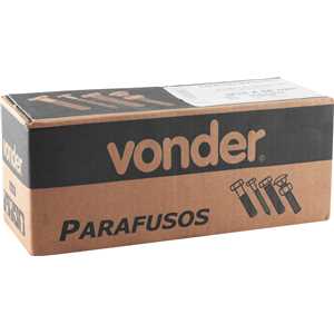Parafuso sextavado 8.8, 16 mm x 50 mm, MA, rosca total, DIN 933, VONDER