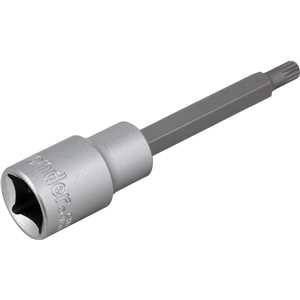 Soquete multidentado, longo, com encaixe de 1/2", M6, VONDER