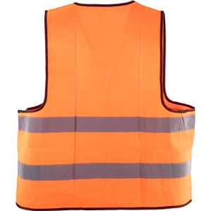 Colete refletivo tipo blusão, sem bolso, laranja, CV 101 VONDER