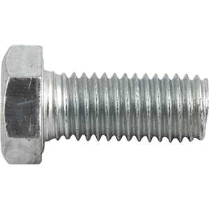 Parafuso sextavado zincado 5/8" x 1.1/2", UNC, rosca total, VONDER