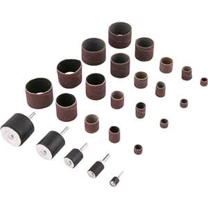Jogo de lixas tubulares para furadeira/parafusadeira, com 25 peças, VONDER