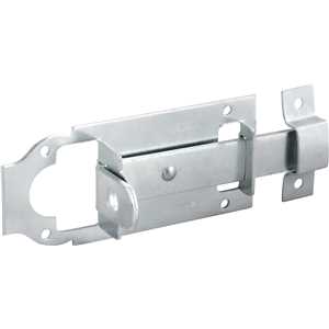 Fecho chato com porta-cadeado 5" - 127 mm, zincado, encartelado, VONDER
