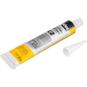 Borracha de silicone acético, cinza, 50 g, VONDER