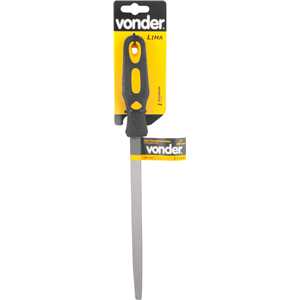 Lima triangular murça 8", com cabo, encartelada, VONDER