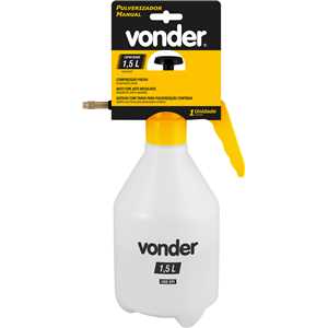 Pulverizador 1,5 litro, com compressão prévia, VONDER