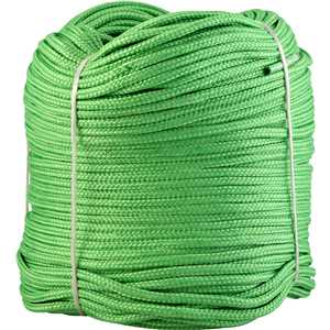 Corda caminhoneiro trançada, 8 mm x 228 m, verde, VONDER