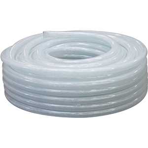 Mangueira PVC cristal trançada, PTN, 250 libras,  3/4" NOVE54