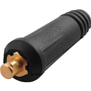Conector baioneta macho 9,0 mm para cabo de solda VONDER