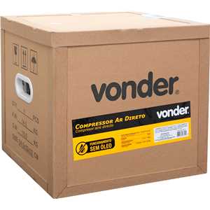 Compressor ar direto para poço artesiano, 1 hp, 127 V~ VONDER