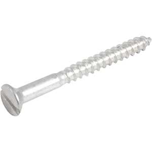 Parafuso madeira 3,8 mm x 40 mm, cabeça chata, zincado, VONDER