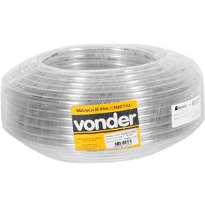 Mangueira cristal 1/2" x 2,0 mm, rolo 50 m, VONDER