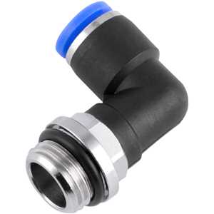 Conexão rápida, tipo cotovelo (90 graus), rosca 1/4" BSP, 4 mm, VONDER
