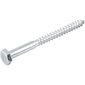 Parafuso sextavado rosca soberba 1/4" x 75 mm, cartela com 4 peças, VONDER