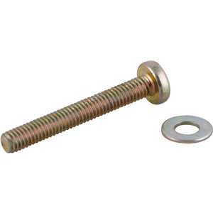 Parafuso com arruela para suporte de TV, M4 x 30 mm, VONDER