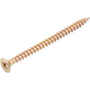 Parafuso madeira chipboard, cabeça chata, fenda cruzada/phillips, 4,0 mm x 55,0 mm, VONDER