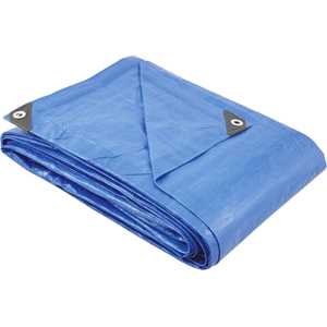 Lona de polietileno azul 6 m x 3 m, VONDER