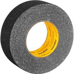 Fita antiderrapante, 50 mm x 15 m, preta VONDER