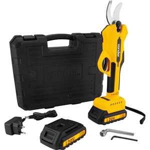 Tesoura para poda a bateria, 20 V, fonte bivolt automática, TPV 200 VONDER